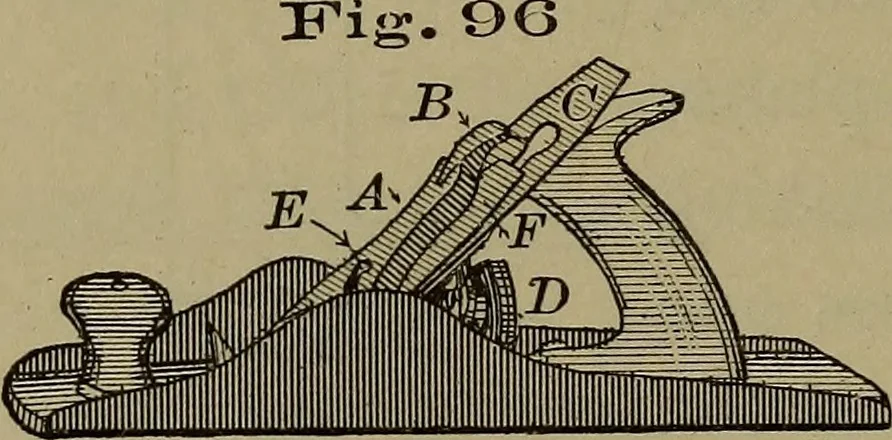 An illustration from Bench work in wood: a course of study and practice designed for the use of schools and colleges, 1902, leaf 63