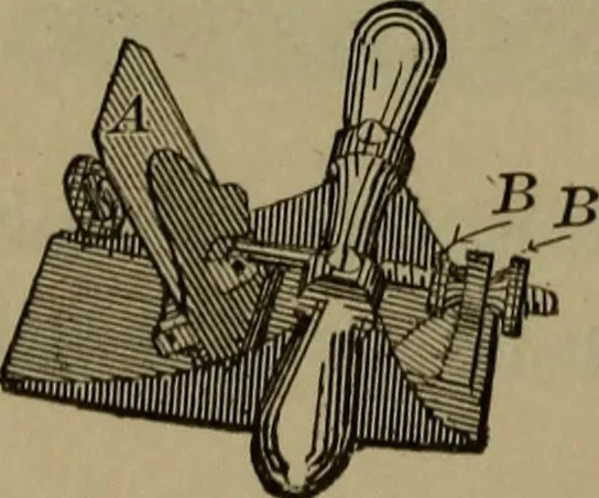 An illustration from Bench work in wood: a course of study and practice designed for the use of schools and colleges, 1902, leaf 67