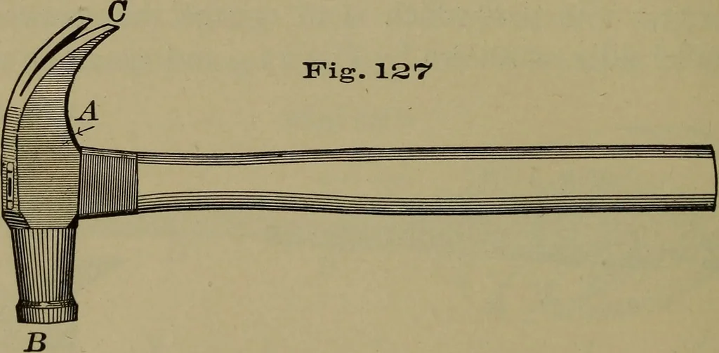 An illustration from Bench work in wood: a course of study and practice designed for the use of schools and colleges, 1902, leaf 75