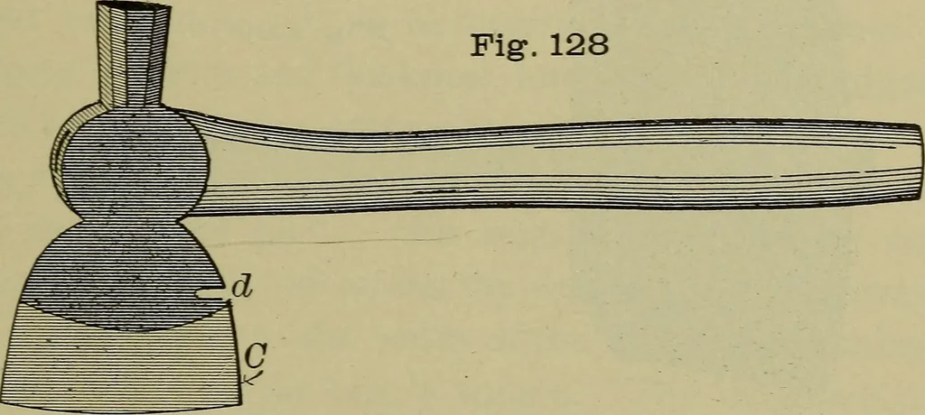 An illustration from Bench work in wood: a course of study and practice designed for the use of schools and colleges, 1902, leaf 76