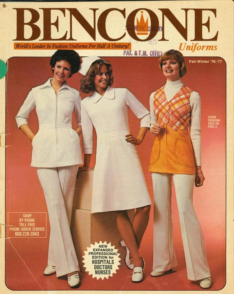 An illustration from Bencone Uniforms 1976, 1976, leaf 0