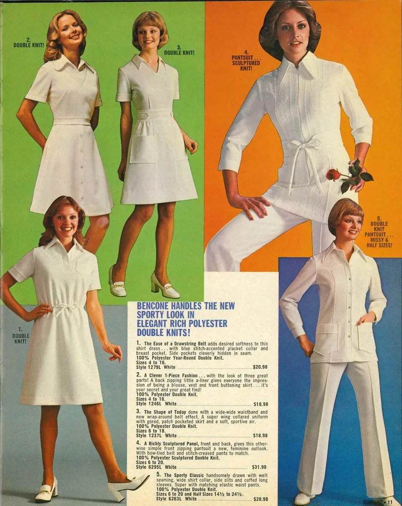 An illustration from Bencone Uniforms 1976, 1976, leaf 10