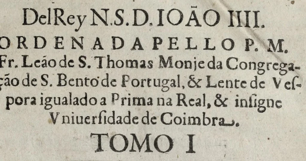 An illustration from Benedictina lusitana, 1644, leaf 5