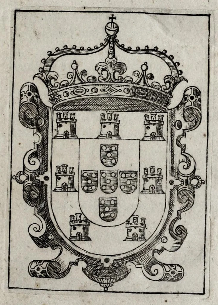 An illustration from Benedictina lusitana, 1644, leaf 5