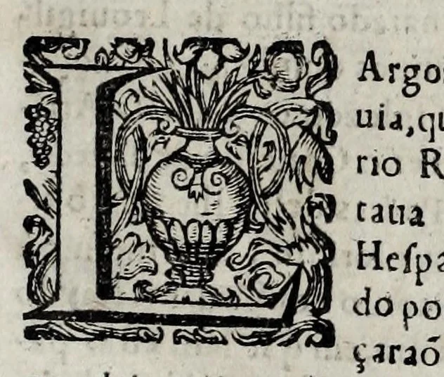 An illustration from Benedictina lusitana, 1644, leaf 15