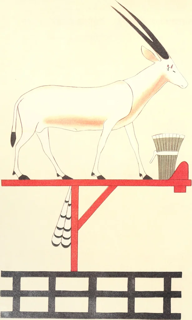An illustration from Beni Hasan, 1893, leaf 5