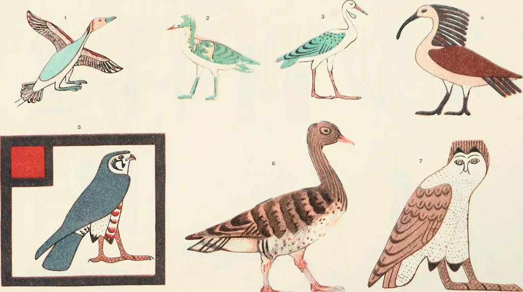 An illustration from Beni Hasan, 1893, leaf 52
