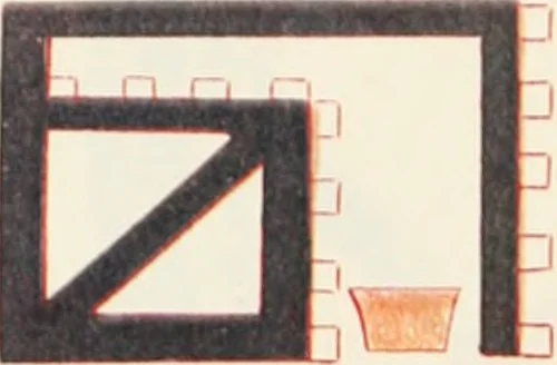 An illustration from Beni Hasan, 1893, leaf 58