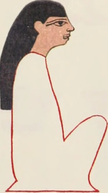 An illustration from Beni Hasan, 1893, leaf 58