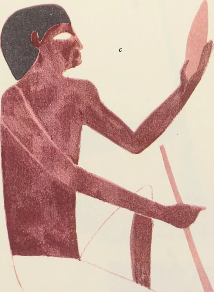 An illustration from Beni Hasan, 1893, leaf 62