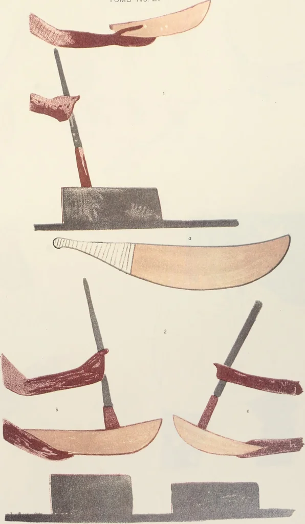 An illustration from Beni Hasan, 1893, leaf 64