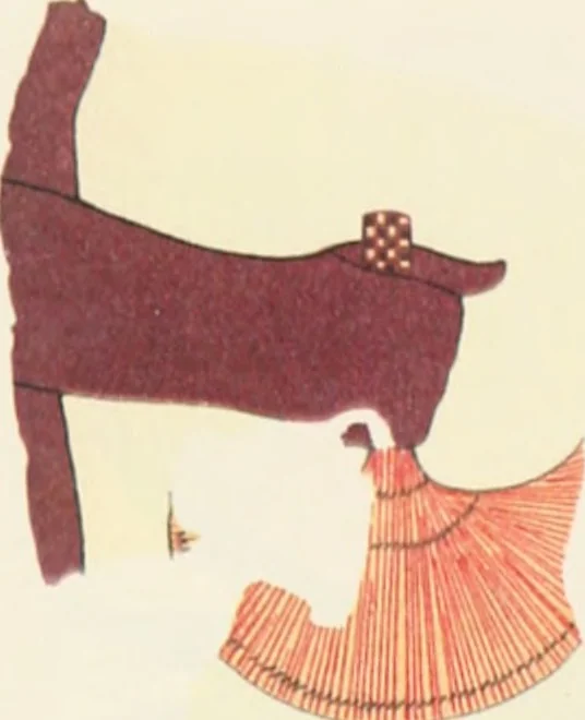 An illustration from Beni Hasan, 1893, leaf 54
