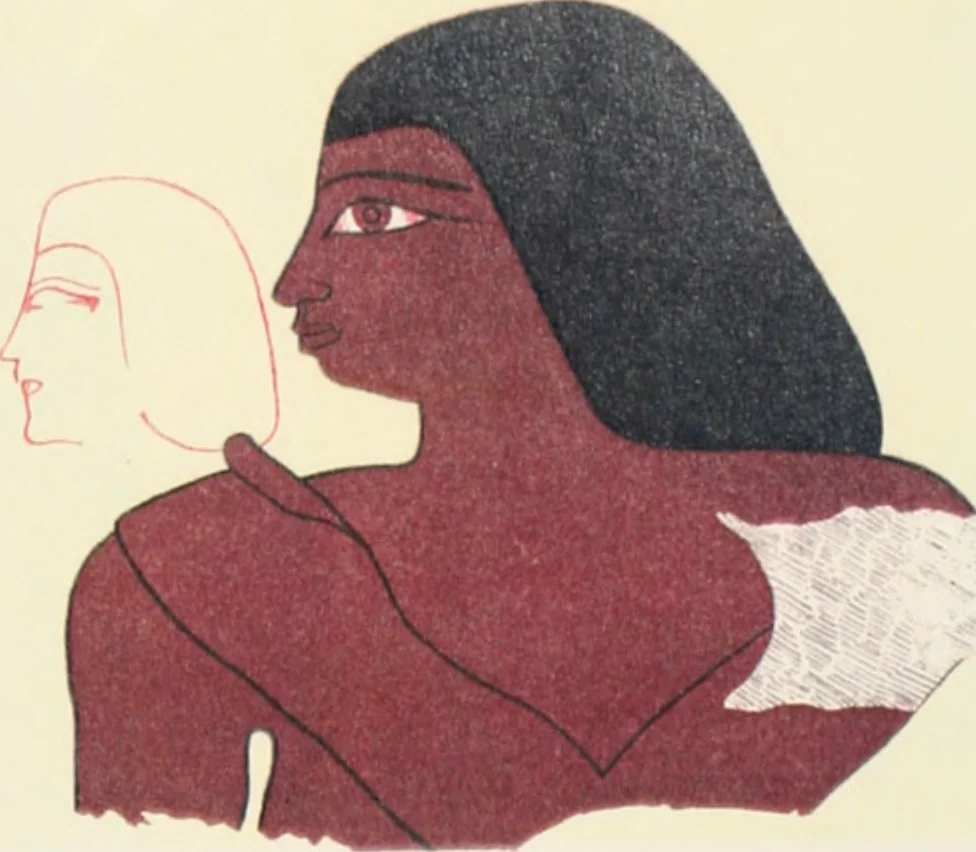 An illustration from Beni Hasan, 1893, leaf 54