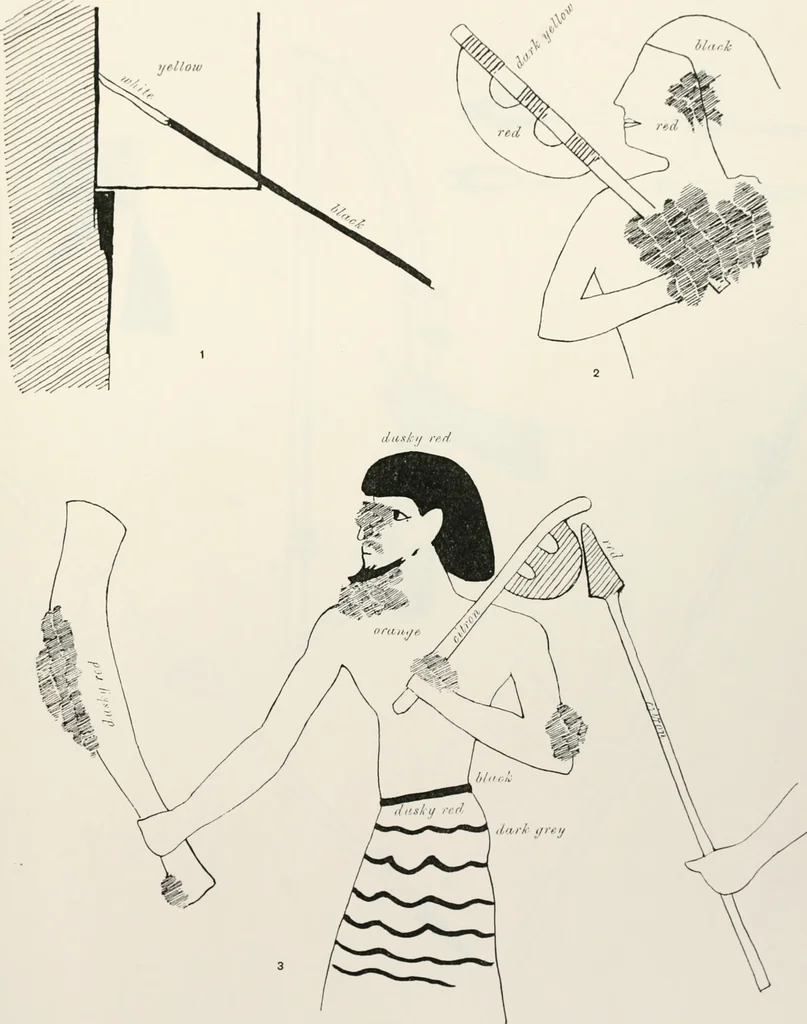 An illustration from Beni Hasan, 1893, leaf 66