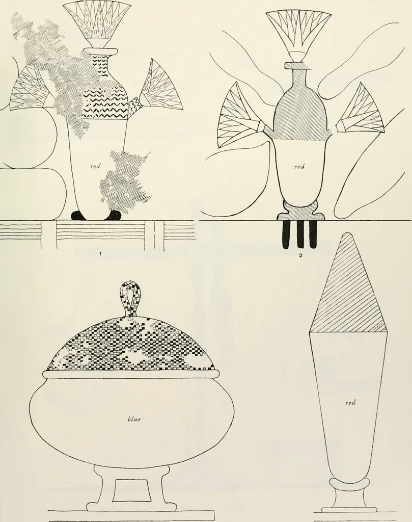 An illustration from Beni Hasan, 1893, leaf 72