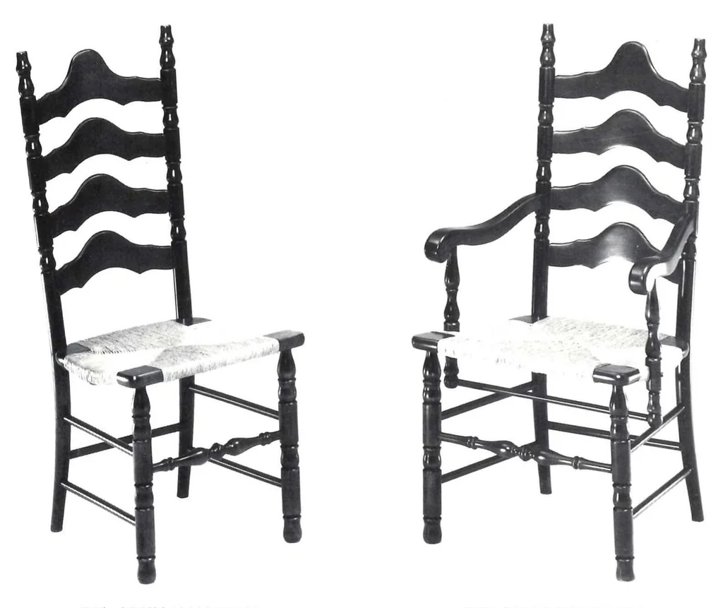 An illustration from Bent Brothers Early American Chairs 1973, 1973, leaf 11