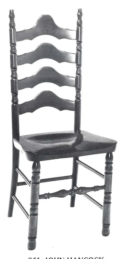 An illustration from Bent Brothers Early American Chairs 1973, 1973, leaf 13