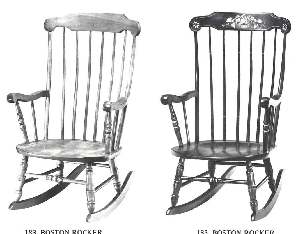 An illustration from Bent Brothers Early American Chairs 1973, 1973, leaf 15