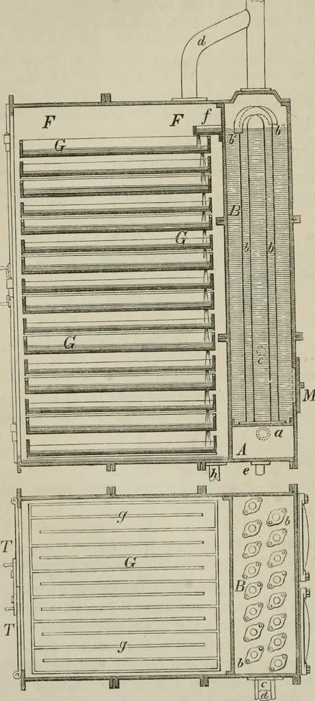 An illustration from Bericht über die Welt-Ausstellung zu Paris im Jahre 1867, 1867, leaf 101