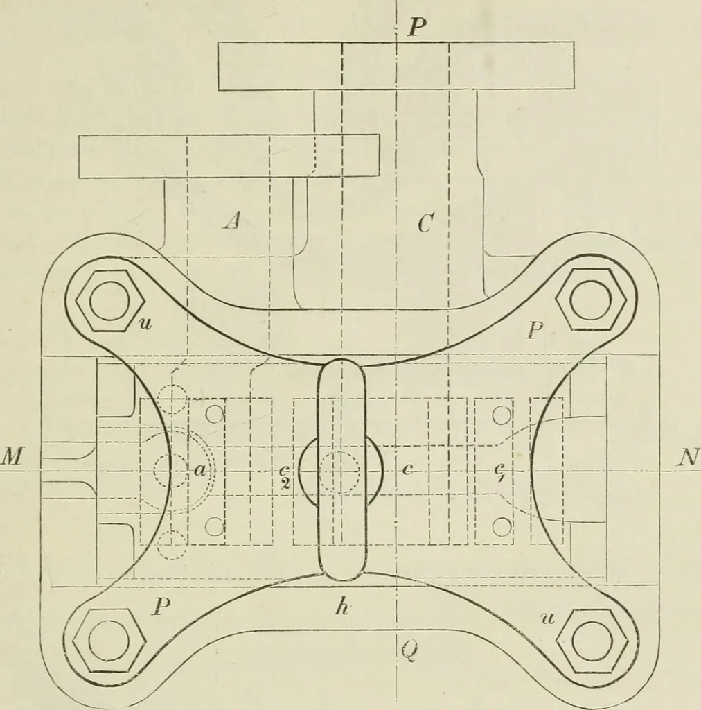 An illustration from Bericht über die Welt-Ausstellung zu Paris im Jahre 1867, 1867, leaf 110