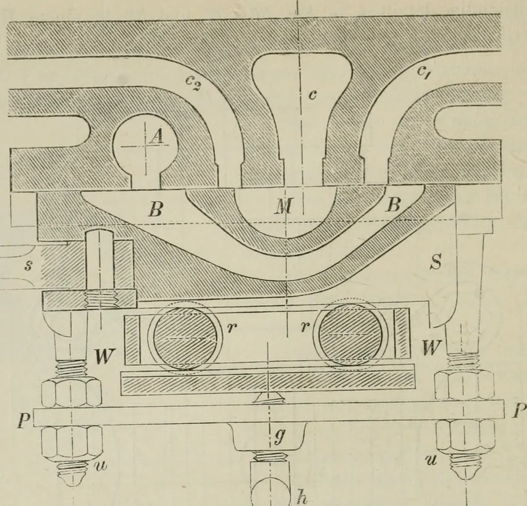 An illustration from Bericht über die Welt-Ausstellung zu Paris im Jahre 1867, 1867, leaf 111