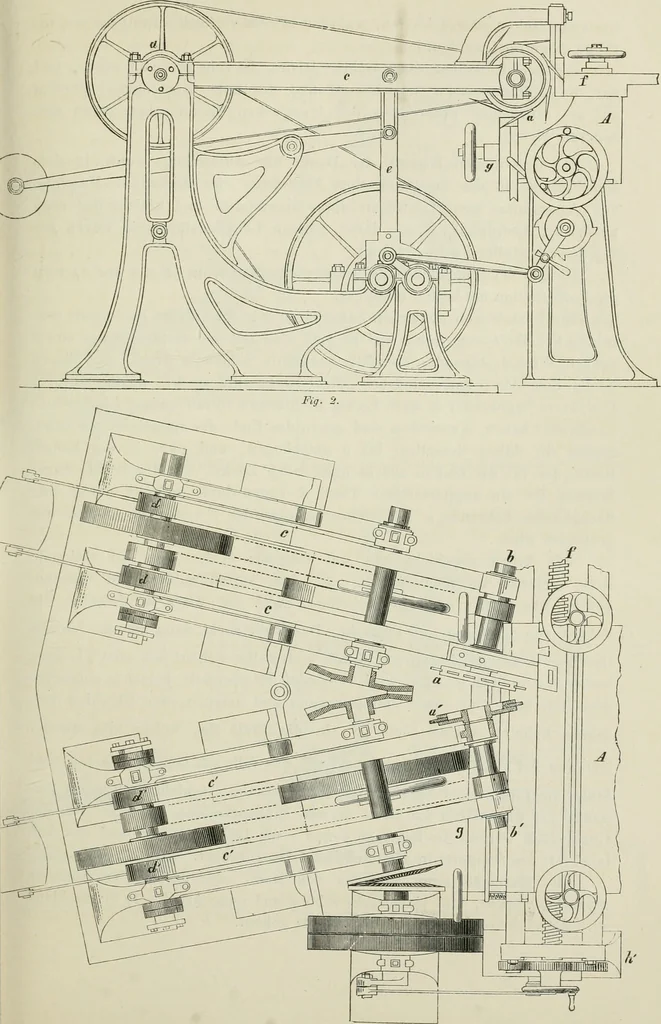 An illustration from Bericht über die Welt-Ausstellung zu Paris im Jahre 1867, 1867, leaf 250