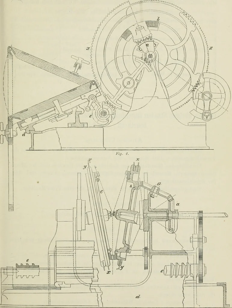 An illustration from Bericht über die Welt-Ausstellung zu Paris im Jahre 1867, 1867, leaf 252