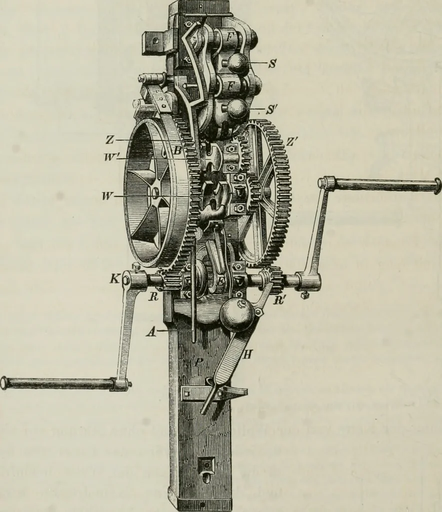 An illustration from Bericht über die Welt-Ausstellung zu Paris im Jahre 1867, 1867, leaf 363