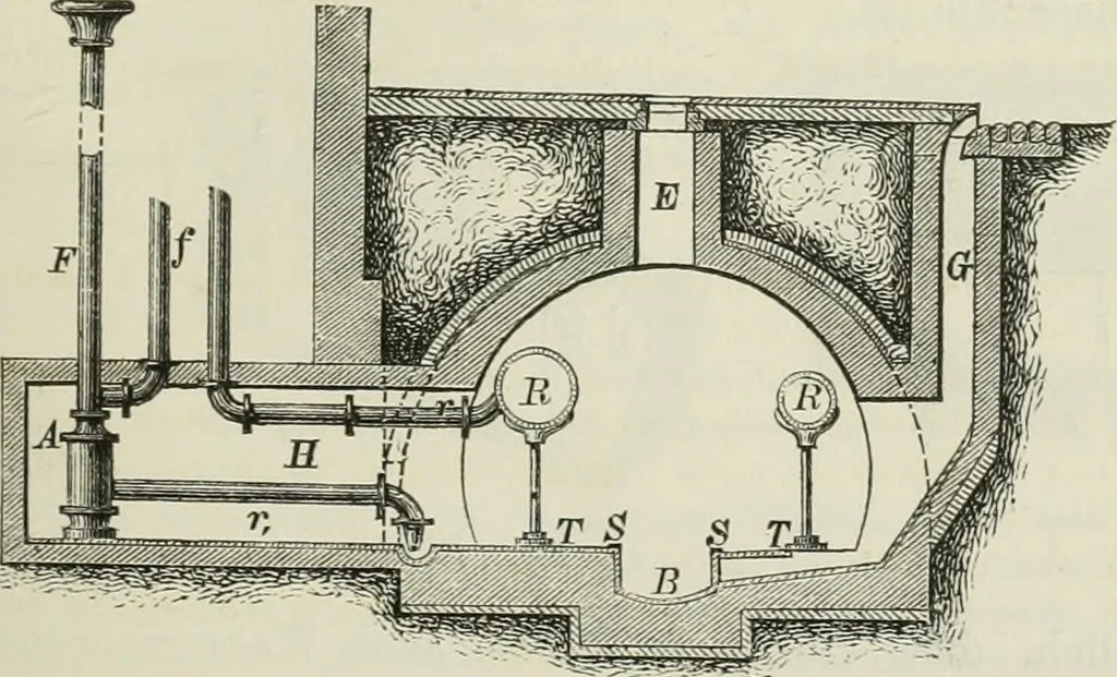 An illustration from Bericht über die Welt-Ausstellung zu Paris im Jahre 1867, 1867, leaf 406