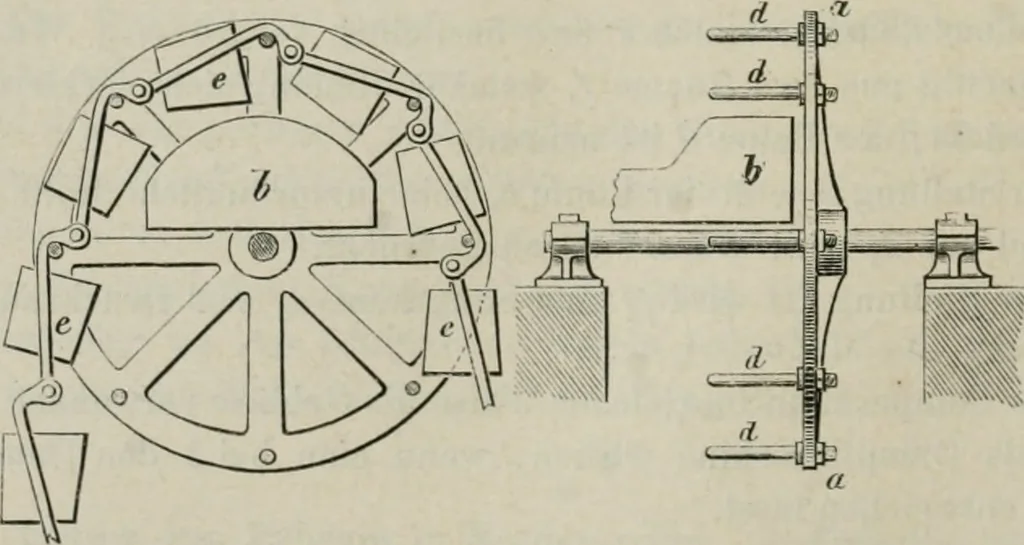 An illustration from Bericht über die Welt-Ausstellung zu Paris im Jahre 1867, 1867, leaf 155