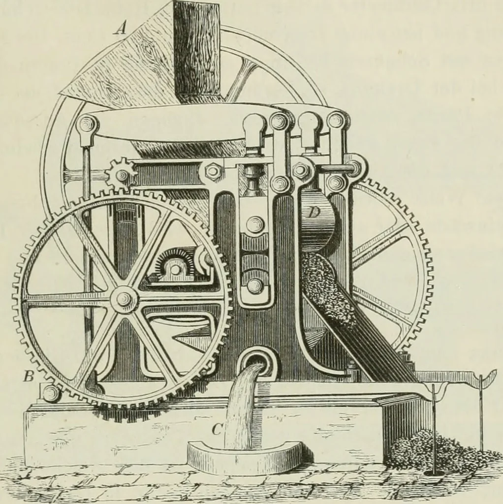 An illustration from Bericht über die Welt-Ausstellung zu Paris im Jahre 1867, 1867, leaf 252