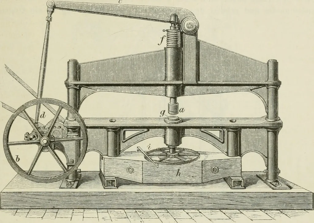 An illustration from Bericht über die Welt-Ausstellung zu Paris im Jahre 1867, 1867, leaf 254