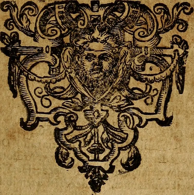 An illustration from [Bernardi Morisani ... In Aristotelis Logicam, Physicam, Ethicam, Apotelesma ...], 1625, leaf 312