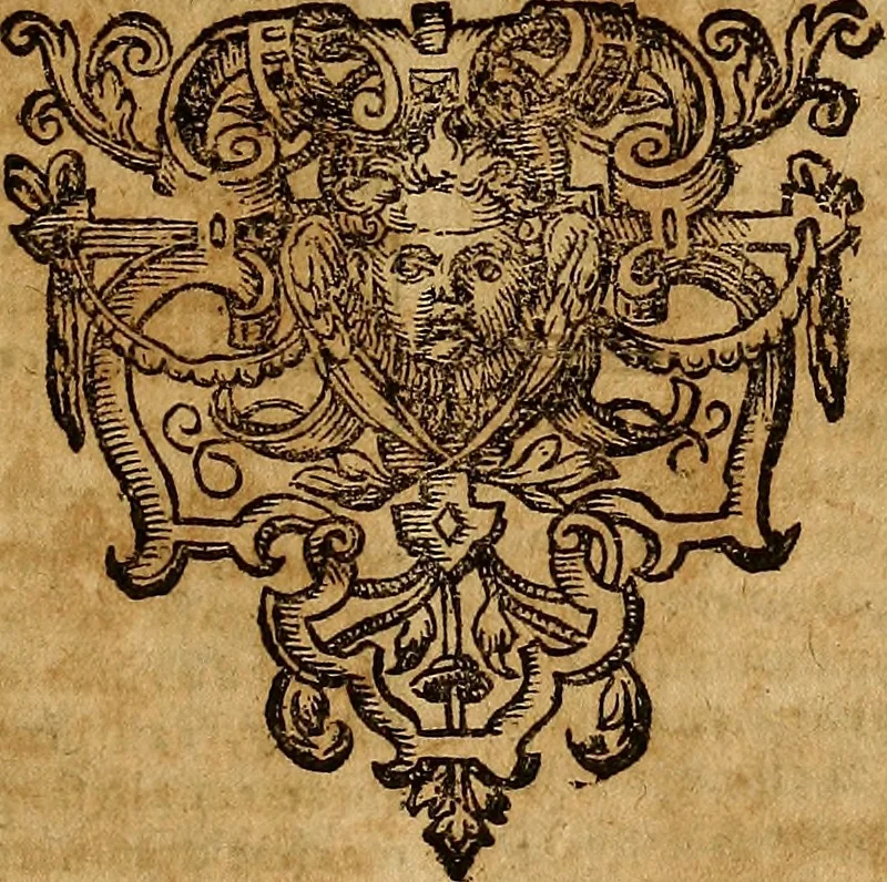 An illustration from [Bernardi Morisani ... In Aristotelis Logicam, Physicam, Ethicam, Apotelesma ...], 1625, leaf 590
