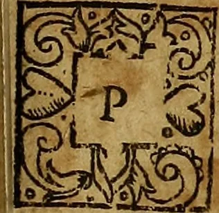 An illustration from [Bernardi Morisani ... In Aristotelis Logicam, Physicam, Ethicam, Apotelesma ...], 1625, leaf 596
