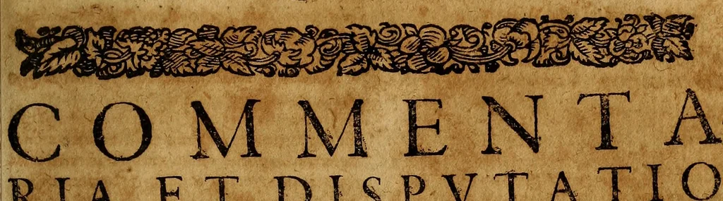 An illustration from [Bernardi Morisani ... In Aristotelis Logicam, Physicam, Ethicam, Apotelesma ...], 1625, leaf 650