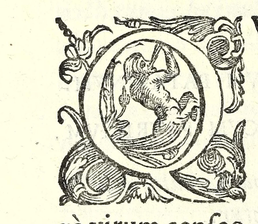 An illustration from Bernardini Telesii Consentini Varii de naturalibus rebus libelli, 1590, leaf 10