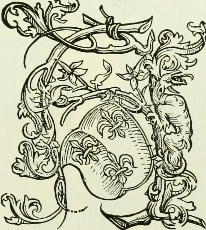 An illustration from Bernhard von Breydenbach and his journey to the Holy Land 1483-4 : a bibliography, 1911, leaf 102