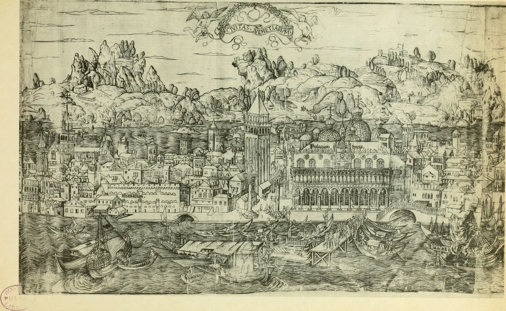 An illustration from Bernhard von Breydenbach and his journey to the Holy Land 1483-4 : a bibliography, 1911, leaf 108