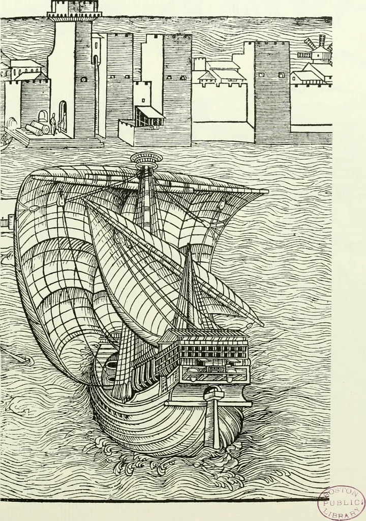 An illustration from Bernhard von Breydenbach and his journey to the Holy Land 1483-4 : a bibliography, 1911, leaf 122