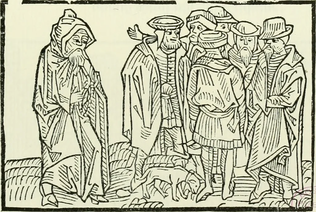 An illustration from Bernhard von Breydenbach and his journey to the Holy Land 1483-4 : a bibliography, 1911, leaf 160