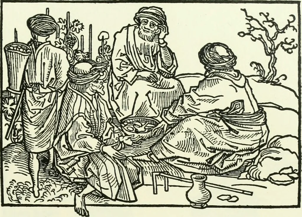 An illustration from Bernhard von Breydenbach and his journey to the Holy Land 1483-4 : a bibliography, 1911, leaf 162