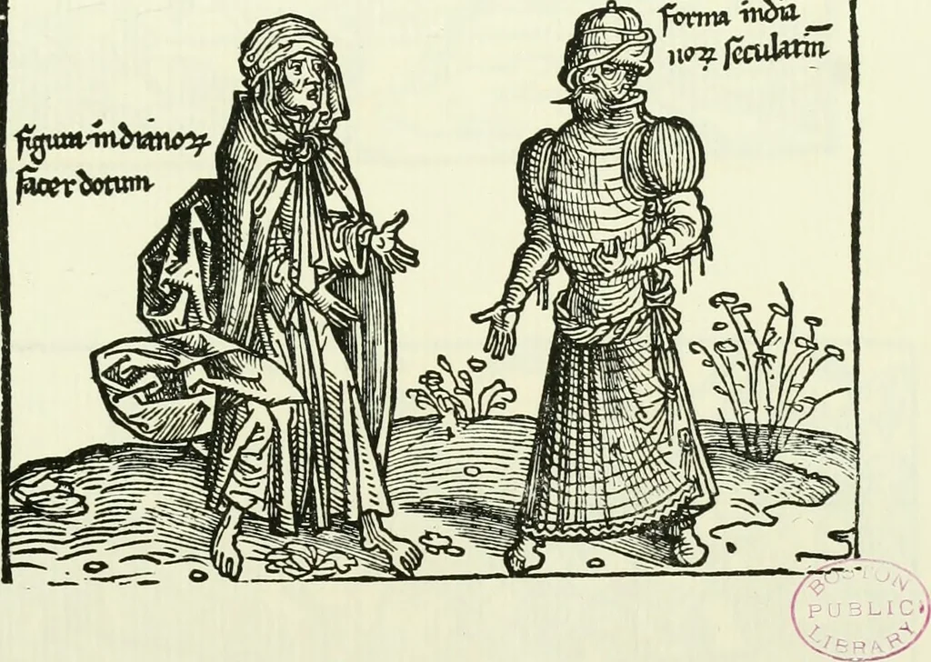 An illustration from Bernhard von Breydenbach and his journey to the Holy Land 1483-4 : a bibliography, 1911, leaf 164