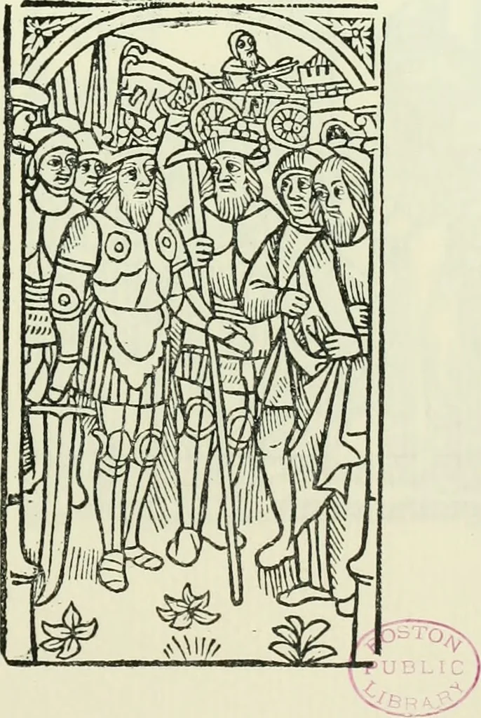 An illustration from Bernhard von Breydenbach and his journey to the Holy Land 1483-4 : a bibliography, 1911, leaf 196