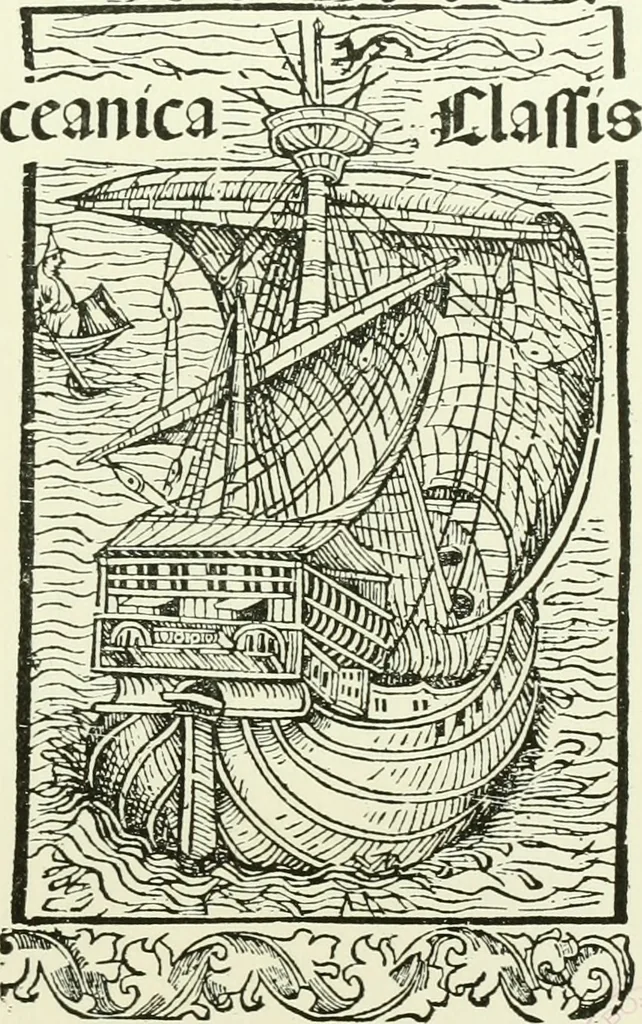 An illustration from Bernhard von Breydenbach and his journey to the Holy Land 1483-4 : a bibliography, 1911, leaf 210