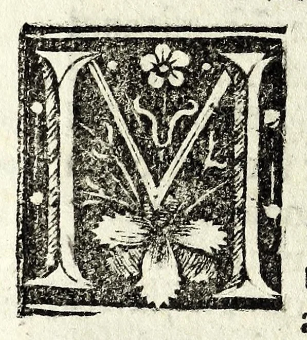 An illustration from Berosvs Babilonicvs De his quae praecesserũt inundationẽ terrarũ. Item, Myrsilus De origine Turrhenorum. Cato In fragmentis. Archilocus In epitheto de temporibus. Metasthenes De iudicio temporũ. Philo In breuiario temporum. Xenophon De equiuocis temporũ. Sempronius De diuisione Italiae. Q. Fab. Pictor De aureo saeculo & orig[i]ne vrbis Rhomae. Fragmentũ Itinerarij Antonini Pij. Altercatio Adriani Augusti & Epictici. Cornelij Taciti De origine & situ Germanorum opusculum. C.C. De situ & moribus Germanorũ, 1511, leaf 64