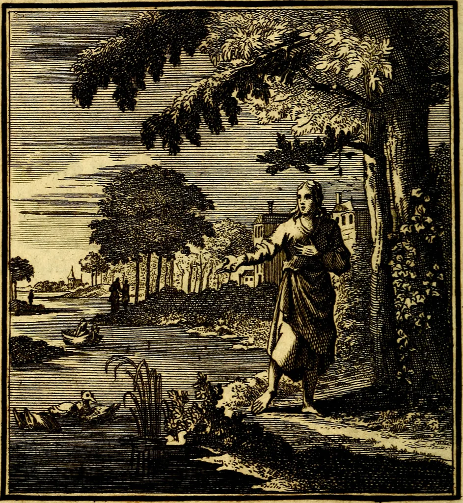 An illustration from Beschouwing der Wereld, 1738, leaf 207