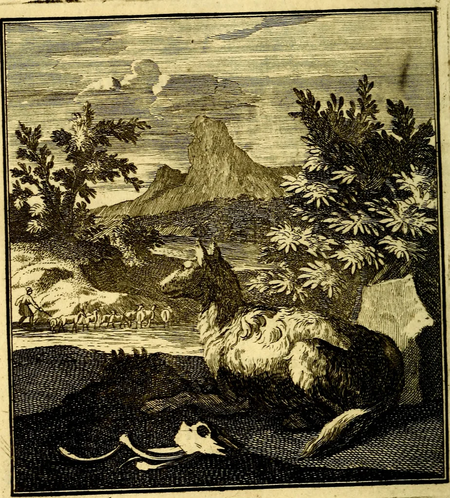 An illustration from Beschouwing der Wereld, 1738, leaf 275