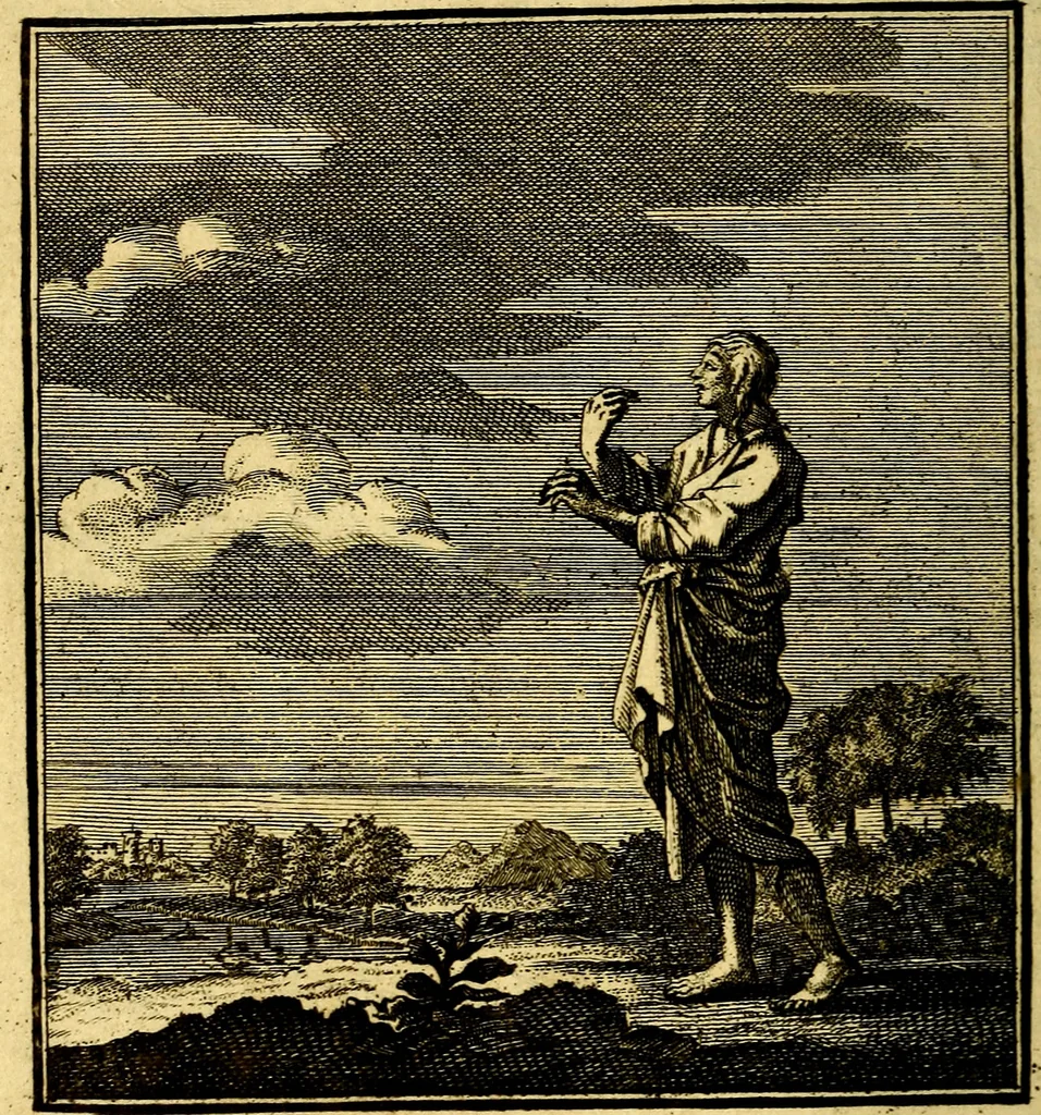 An illustration from Beschouwing der Wereld, 1738, leaf 31