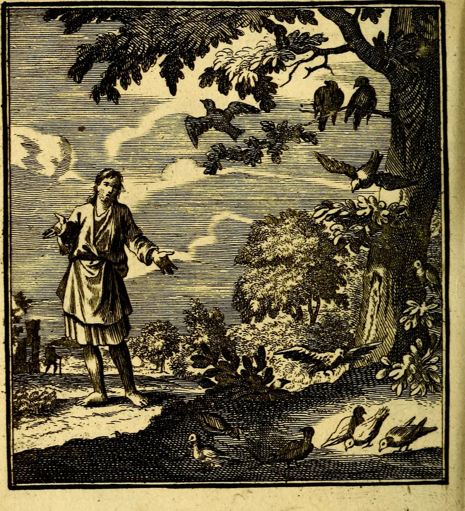 An illustration from Beschouwing der Wereld, 1738, leaf 311